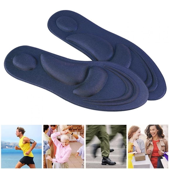 Kritne Shoe Sole, Memory Insole,Orthotic Insoles Flat Feet Arch Support Memory Foam Insole Shoe Pad Comfort Accessories