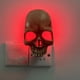thumbnail image 1 of Lámpara Calavera Lámpara Calavera Decoración de calavera gótica de Halloween Luz de calavera realista de pared enchufable para fiesta de club, 1 of 8