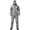 Dark Gray@GC@, variant on Mens Sweatsuit 2 Peice Set Casual Hiking Suit for Men Windproof Waterproof Camouflage Jacket Sweatpants Warm Fall Winter Athletic Outdoor Outfits