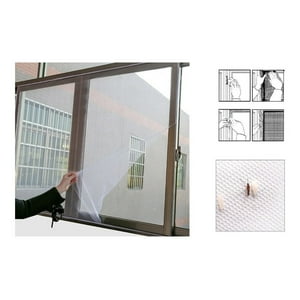 Mosquiteras para ventanas, mosquiteras, 3 piezas, 150 cm x 200 cm, mosquitera  para ventanas, kit de