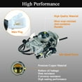 thumbnail image 4 of Carburetor Kit TRX350 Fits for Honda Rancher 350 2000-2006 TRX350TM TRX350TE TRX350ES TRX350FE TRX350FM Fourtrax 300 TRX450 Foreman 4 Stroke ATV with Oil Air Filter Choke Cable (Male Plug), 4 of 7
