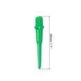thumbnail image 2 of Unique Bargains Plastic Dart Tips, 50 Pack 2BA Thread Soft Dart Tips Dart Accessories, Green, 2 of 7