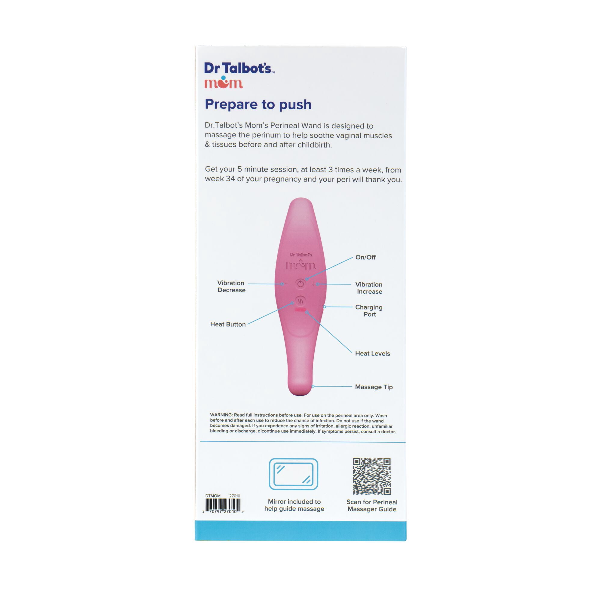 Dr. Talbot's Mom Heat & Vibration Perineal Massager