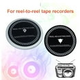 thumbnail image 3 of Nab HUB Adapter Spacer, 2Pcs Silicone Reel Adjusting Disc Replacement with 82mm Diameter ForRevox StuderRevox for  Reel to Reel Tape Recorders, Easy to Install, 3 of 8
