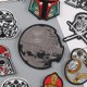 thumbnail image 2 of 13 piezas de parches de elementos de animación de Star Wars, etiqueta de tela bordada, figura de Yoda-master, pegatina de tela, parche de icono de bricolaje, 11 Afortunado Sencillez, 2 of 2