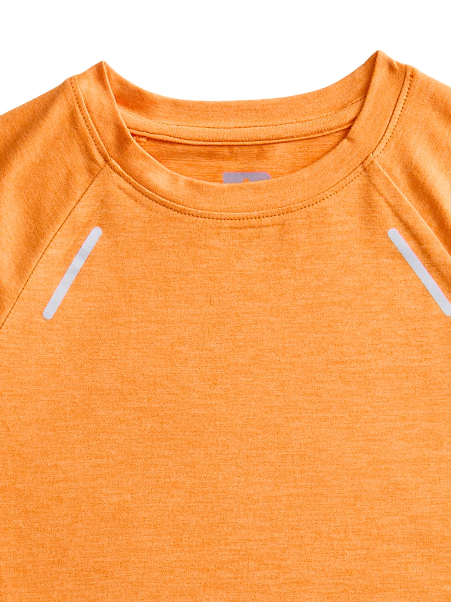 Russell Athletic Boys Runner Tech Short Sleeve T-Shirt, 4-Pack, Sizes 4-18 & Husky