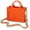 Orange, variant on Canvas Tote Bag for Women Shoulder Handbag with Zipper Crossbody Bags for Travel School Work