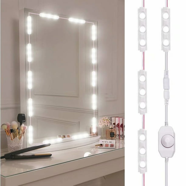 10ft Led Vanity Mirror Lights Kit Make, How To Make A Mirror With Led Lights