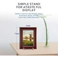 thumbnail image 5 of Rose glod Decorative Plate Stand Holder Picture Frame Stand Easel Display Stand, 5 of 7