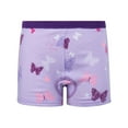 thumbnail image 4 of BIG ELEPHANT Toddler Girls' Underwear Boxer Briefs，100% Cotton Breathable Panties, 10 pack (3T-10Y), 4 of 16