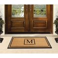 thumbnail image 7 of A1 Home Collections Hand-Crafted Rubber Coir Doormat Double/Single Door Mat for Outdoor 24x48 inch, 7 of 7