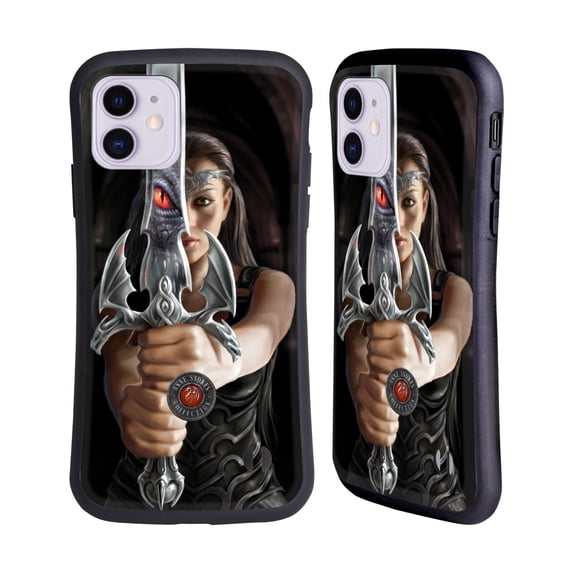 Head Case Designs Officially Licensed Anne Stokes Dragons 3 Reflection Hybrid Case Compatible with Apple iPhone 11