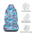thumbnail image 3 of Lsque Wls And Flowers Pattern Car Seat Covers for Front Seats , Waterproof Seat Covers for Cars, Sporty Front Seat Covers,Car Seat Cover Protector Front Seats, 3 of 5