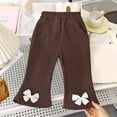 thumbnail image 4 of 3-4 Years Child Girls Cargo Pants, Baggy Pants with Pockets Trendy Cargo Sweatpants for Girls, Y2k Pants, 4 of 5