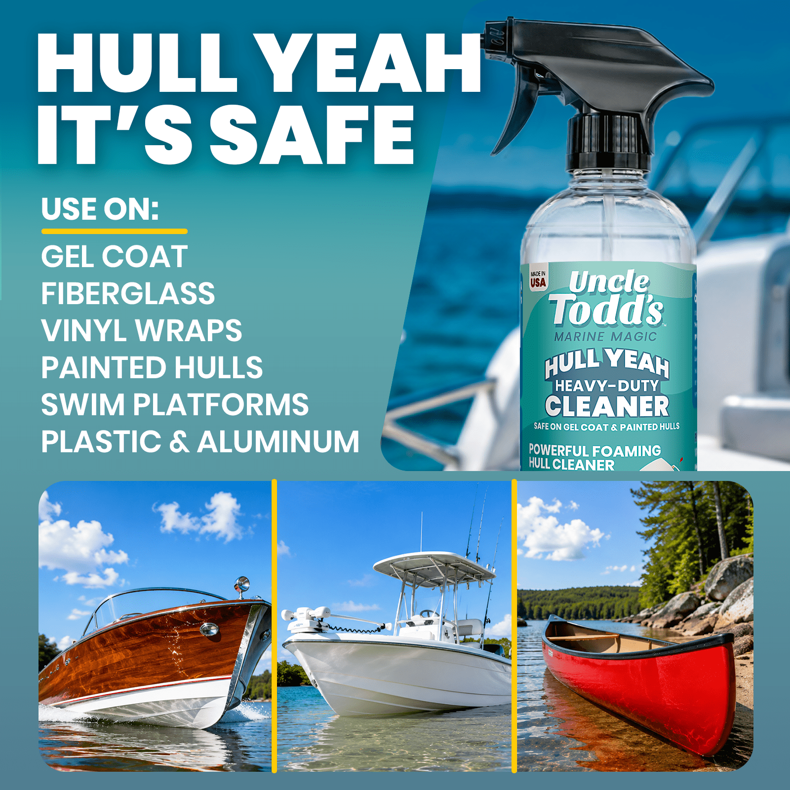 Uncle Todd's Hull Yeah Heavy Duty Cleaner