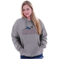 thumbnail image 4 of Popeye Ironic America Nickname Funny Hoodie Sweatshirt Women Men Brisco Brands S, 4 of 6