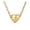 GoldD, variant on Stainless Steel Initial Heart Shape Alphabet Necklace for Women Gold Pendant Jewelry with 26 Letter Options, GoldD