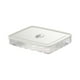 thumbnail image 4 of Caja de almacenamiento de huevos para refrigerador, contenedor reutilizable con tapa para gabinete Blanco, 4 of 9