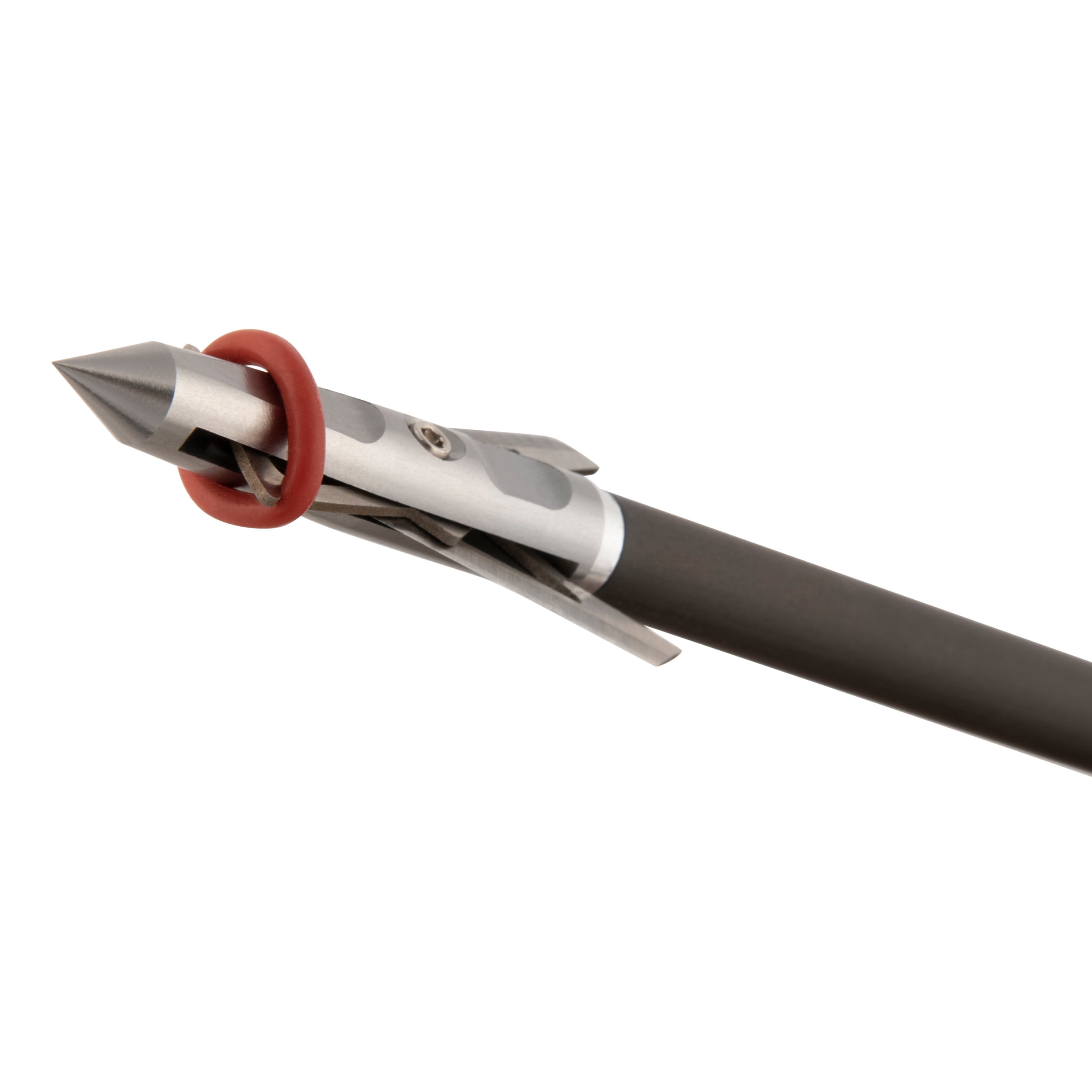 Stryke Vapor Rear Deploying 2-Blade Broadheads, 100-Grain, 3-Pack, Aluminum and Steel, 14786, Cool Gray