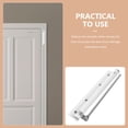 thumbnail image 5 of FUEENIRVA Stainless Steel Door Closer White Automatic Spring Loaded Self Closing Hinge for Door, 5 of 6
