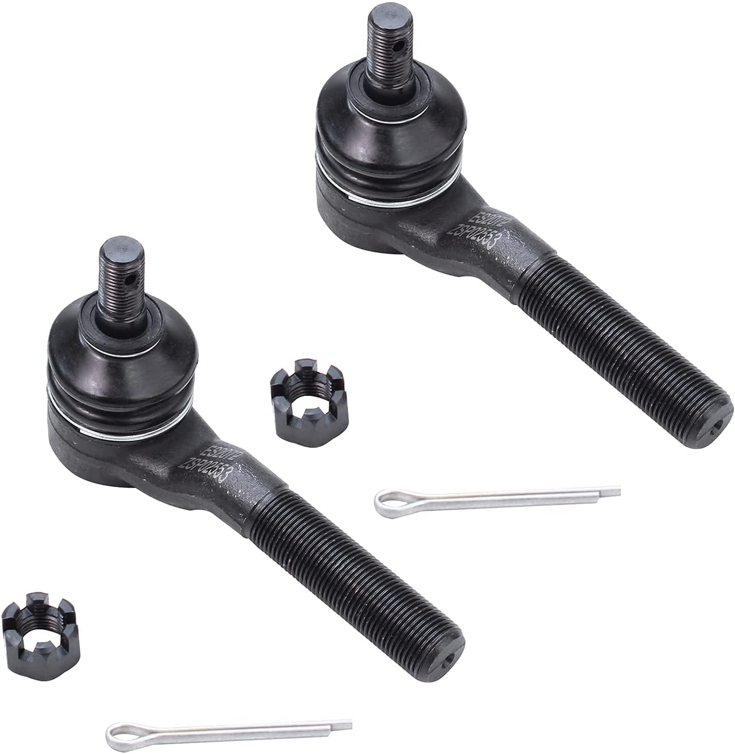 Detroit Axle - 4WD Front Tie Rods Kit for Chevy Blazer S10 GMC Jimmy Sonoma Olds Bravada Isuzu Hombre 4 Inner Outer Tie Rod End Links 2 Tie Rod Adjusting Sleeves Replacement