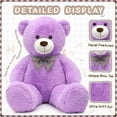 thumbnail image 2 of MorisMos Giant Teddy Bear 55" Stuffed Animal Soft Big Bear Plush Toy, 2 of 7
