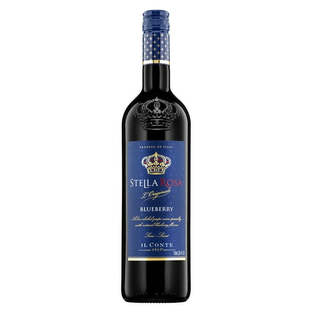 Stella Rosa Blueberry Wine 750 ML Bottle