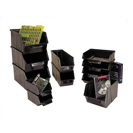 Quantum Storage Conductive Stack and Lock Bin (2 7/8'' H x 3 7/8'' W x 7'' D) (Set of 48)