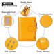 thumbnail image 4 of Leather Wallet and Card Holder - Antique Yellow - 1 piece, 4 of 5