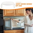 thumbnail image 4 of FONWILYO 2Pcs Cooking Steam Rack White ABS Microwave Oven Use Kitchen Accessory, 4 of 8