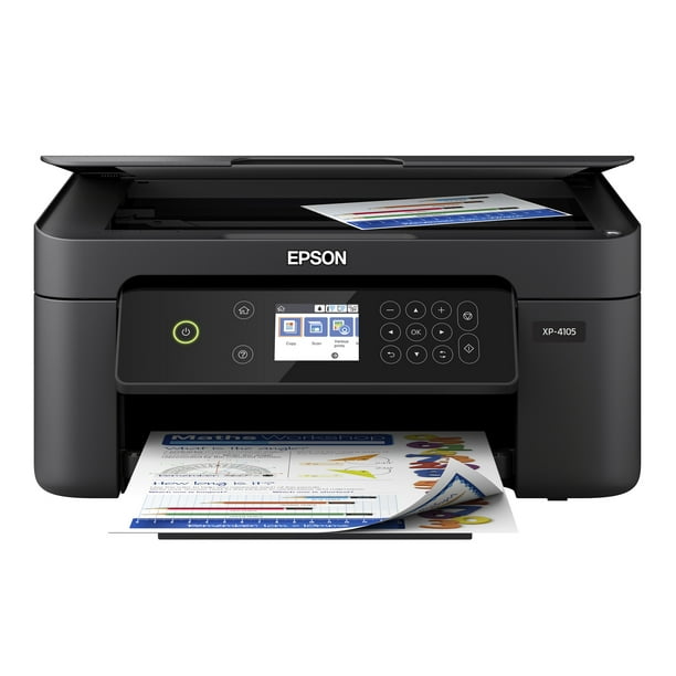 Epson Expression XP-4105, Wireless All-in-One Color Printer - Walmart.com