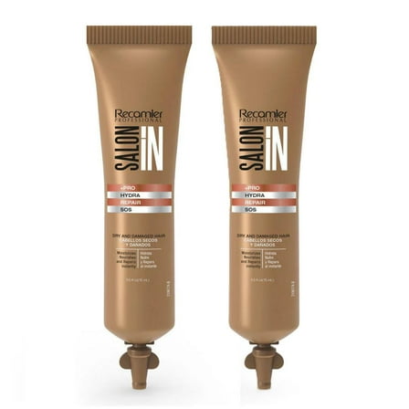 Recamier Salon In Pro Hydra Repair SOS 2 single shot | Dry And Damaged Hair Moisturizes Nourishes And Instant Repair 0.5 fl.oz