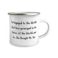 thumbnail image 2 of Cute Fiance 12oz Camper Mug, I'm Engaged to the World's Best Vice-principal in the History of the, Present For, Motivational From, 2 of 2