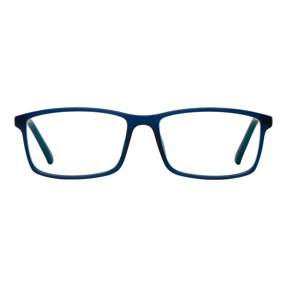 Screen Shades Blue Light Blocking Glasses Matte Blue FDA