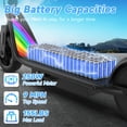 thumbnail image 3 of PORORO HC01 Electric Scooter for Kids, 250W Kids Electric Scooter Max Speed 9 MPH & 10-15 Miles, Gift for Kid Ages 8 +, Black, 3 of 9