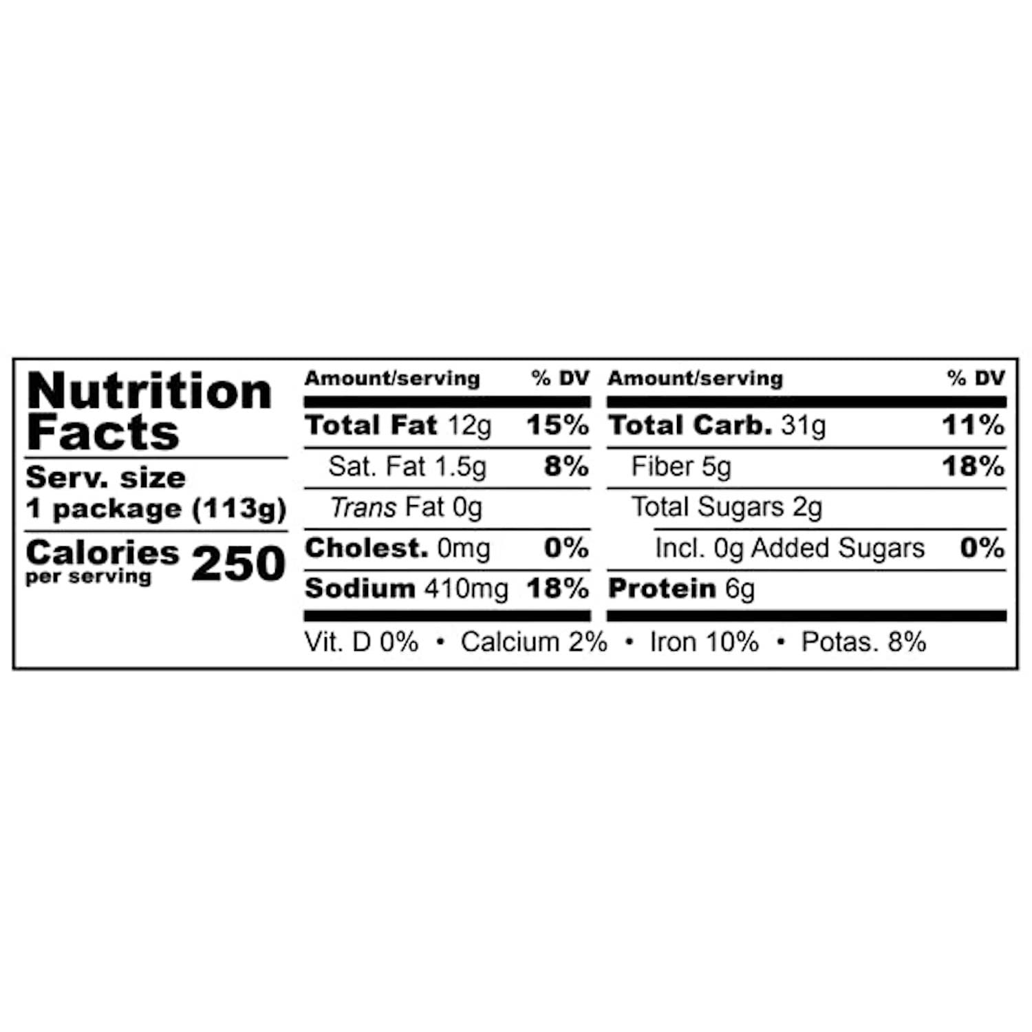 FILLO'S Walking Tamales Bean Salsa Roja Tamale, 4 oz (Shelf-Stable)