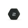 thumbnail image 2 of CAP Barbell, 2lb Black Neoprene Dumbbell, Pair, 2 of 5