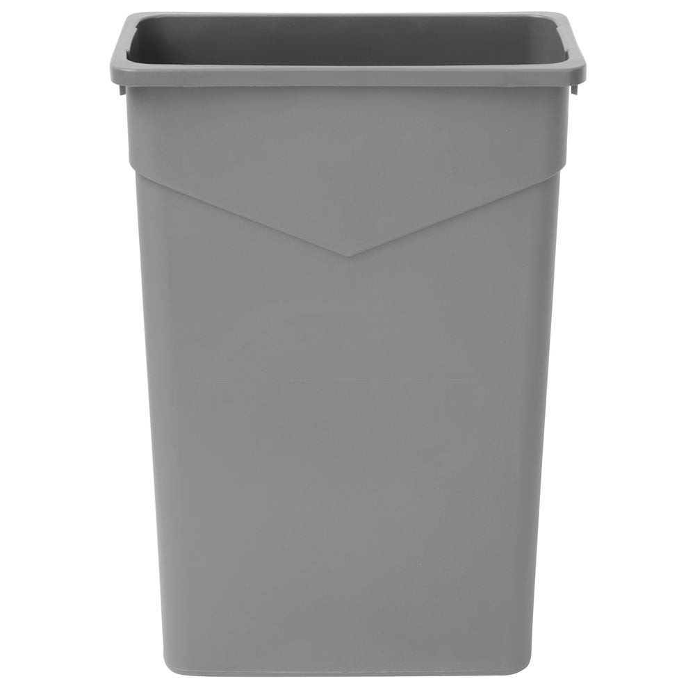 HUBERT Narrow Slim Trash Receptacle Garbage Can 23 Gallon ...