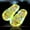 Green, variant on Kids Light Up Slippers Flashing LED Cartoon Animal Print Slip On Sandals for Children Summer Home Indoor Outdoor Walking Shoes Sneakers US:9/2.5-3 Years