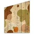 thumbnail image 2 of Designart 'One Line Portrait of Afro American Women VII' Modern Print on Natural Pine Wood, 2 of 5