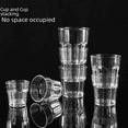 thumbnail image 4 of Copa octogonal KTV bar comercial anti-caída transparente PC vidrio plástico pequeño vidrio acrílico cerveza taza, 4 of 5