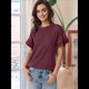 thumbnail image 4 of Tops de Corta para Mujer, Color Rojo Oscuro, Talla M, 4 of 9