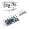 thumbnail image 2 of 10X -12 433Mhz SI4463 Wireless Serial Port Module 1000M Replace Bluetooth HC12, 2 of 5