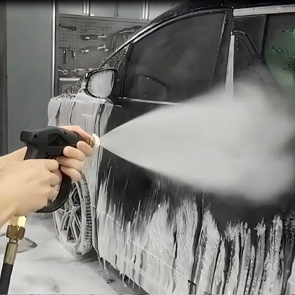 2026 New Short Pressure Washer Gun,Multi-Functional Pressure Washer Spray Jet,Quick Connect Nozzles Adaptation M22-14 Hose Connector For Car And Pet Wash