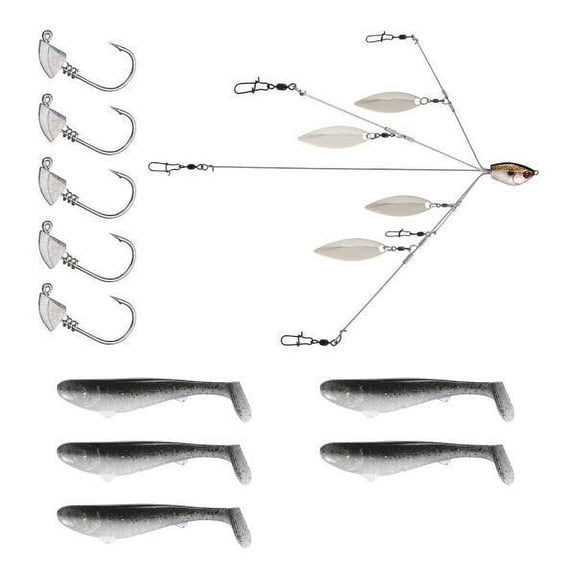 Yum Scottsboro Swimbait - 3 in. - Rainbow Shad