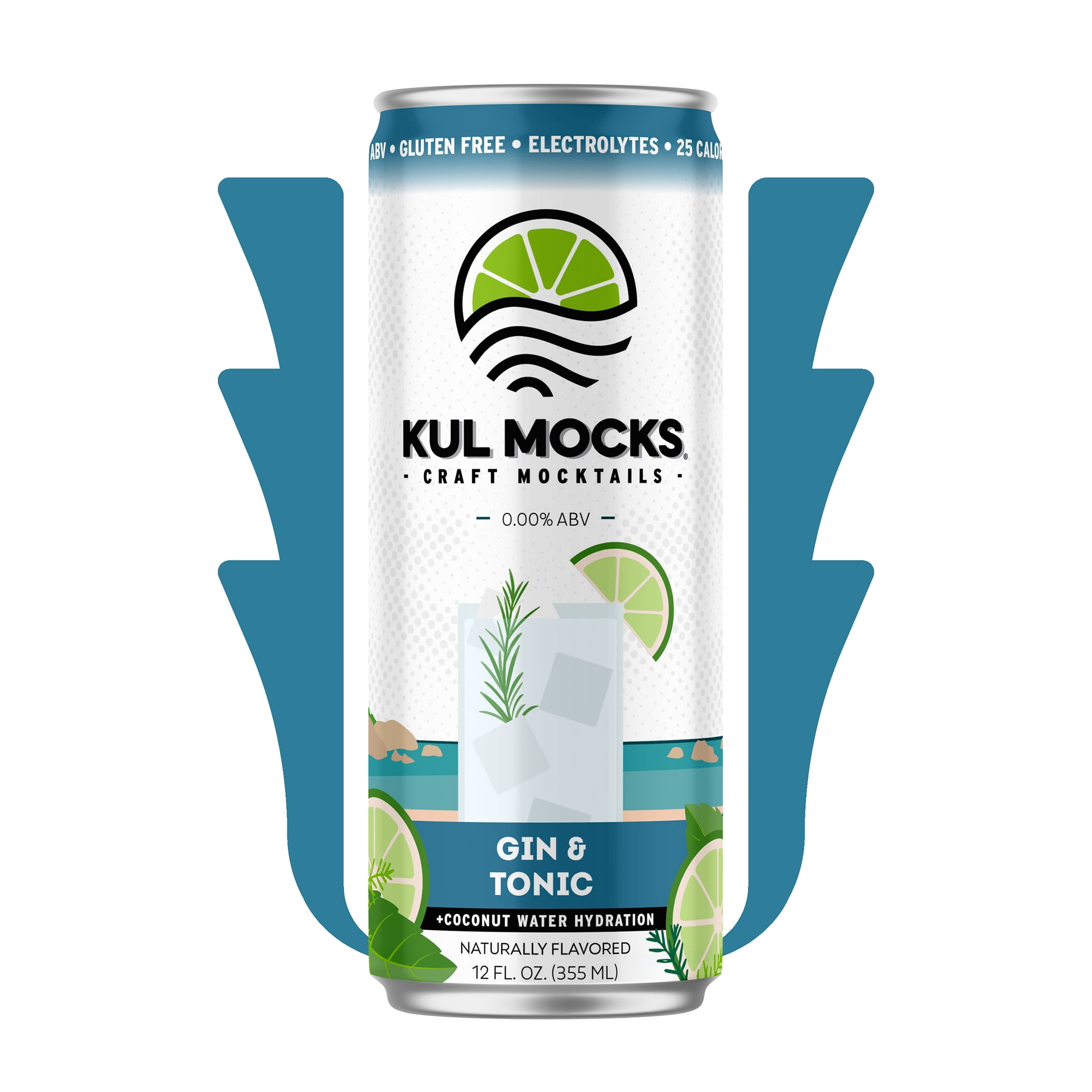 KUL MOCKS® Non-Alcoholic Cocktail Mixers, Adventure Collection