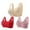 Beige/Hot Pink/Bright red, variant on 3PC Egzmbll 2025 Front Closure Bras，Comfortable Bra for Seniors, Uniquely Designed Daisy Bra for Women
