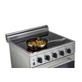 thumbnail image 5 of Unique Prestige 24" 2.3 cu/ft Freestanding Electric Range with Convection Oven in Stainless Steel, 5 of 10