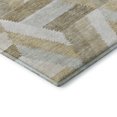 thumbnail image 3 of Addison Rugs Mayfield Premium Machine Washable Transitional Geometric Tan Rectangle Rug, 10' x 14', 3 of 6