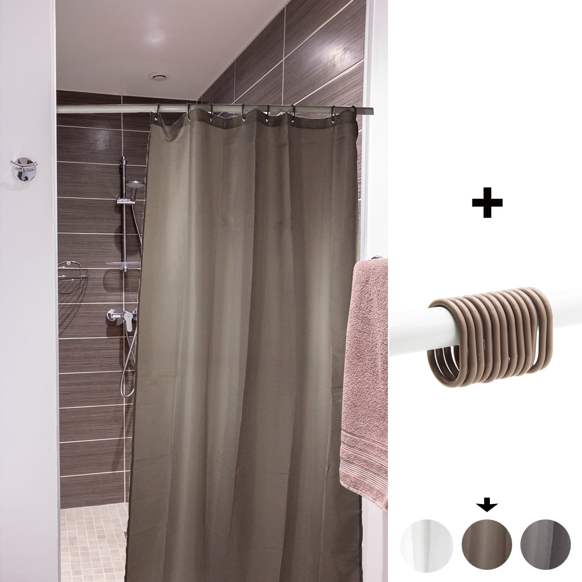 Small Stall Shower Curtain Narrow Size, Shower Stall With Curtain Instead Of Door
